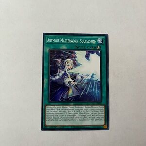 Artmage Masterwork -Succession DUAD-EN056 Duelist's Advance 1st Edition